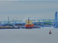 Calm waters 12x36